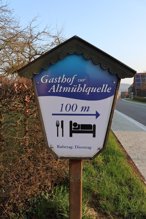 Hotel Zur Altmuehlquelle Windelsbach Zewnętrze zdjęcie